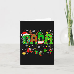 Dada Matching Funny Christmas Family Couple Xmas S Card