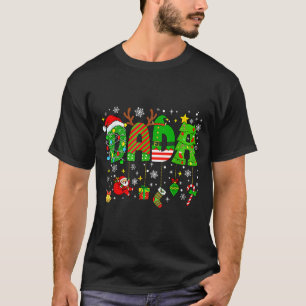 Dada Matching Funny Christmas Family Couple Xmas S T-Shirt