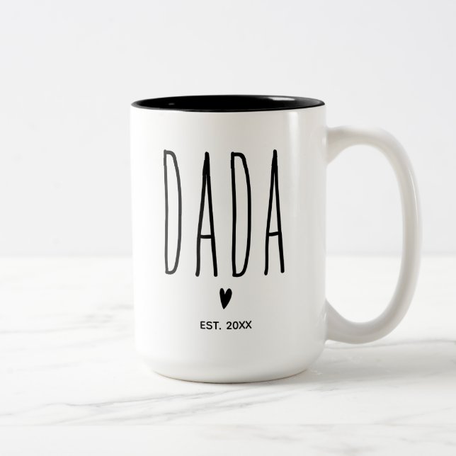 Dada New Dad Mug (Right)