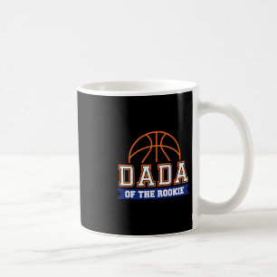 Dada Of Rookie 1st Birthday Sketll Theme Matching Coffee Mug