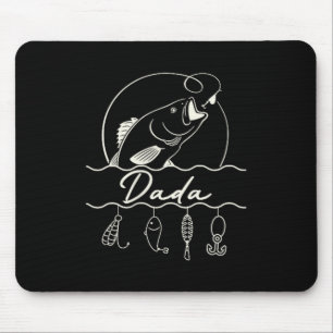 Dada of the big one fishing o-fish-ally 1st mouse pad