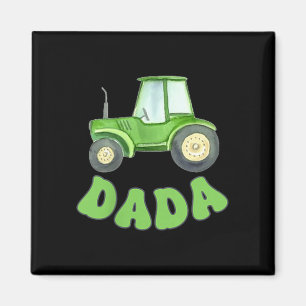 Dada Of The Birthday Boy Tractor Farm Trucks Famil Magnet