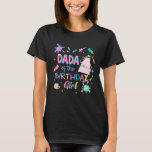 Dada Of The Birthday Girl Little Artist Paint B-Da T-Shirt<br><div class="desc">Dada Of The Birthday Girl Little Artist Paint B-Day Party</div>
