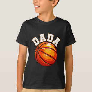 Dada of the first birthday boy basketball family T-Shirt