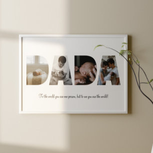 Dada Photo Collage Poster