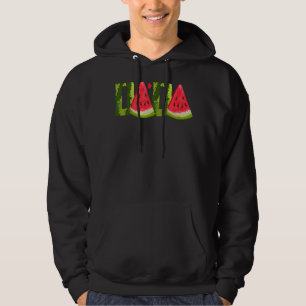 Dada Watermelon  Summer Fruit Gift  Great Father's Hoodie