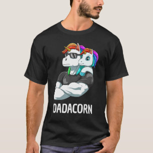 Dadacorn Father Daughter Unicorns T-Shirt
