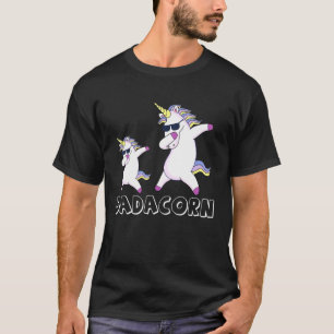 Dadacorn - Magical Rainbow Unicorn Horse Family Da T-Shirt