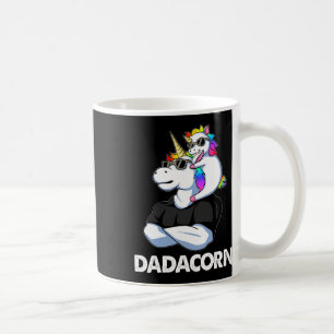 Dadacorn - Unicorn Dad And Byby Funny  Coffee Mug