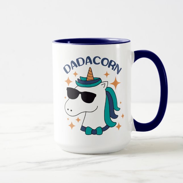 Dadacorn With Sunglasses Mug (Right)