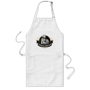 Dadalorian Vintage Badge Long Apron