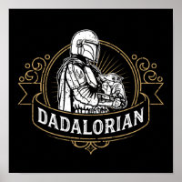 Dadalorian Vintage Badge