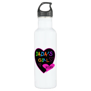 Dada's Girl T-Shirt, Mug, Button, Magnet, More 710 Ml Water Bottle