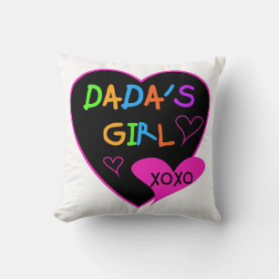 Dada's Girl T-Shirt, Mug, Button, Magnet, More Throw Pillow