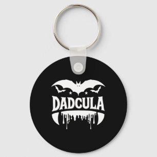 Dadcula Halloween Bat Vampire Fangs Flowing Effect Keychain