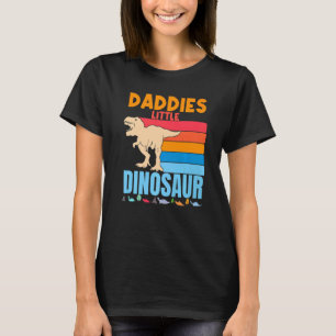 Daddies Little Dinosaur Family Trex  Dad Son Daugh T-Shirt