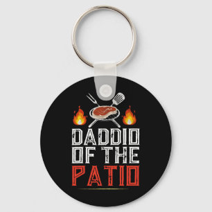 Daddio Of The Patio Bbq Keychain
