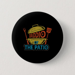 Daddio Of The Patio Vintage Bbq Grill Rbecue Fathe 2 Inch Round Button