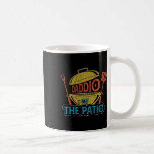 Daddio Of The Patio Vintage Bbq Grill Rbecue Fathe Coffee Mug