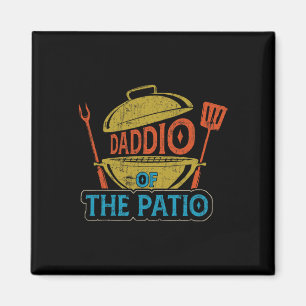 Daddio Of The Patio Vintage Bbq Grill Rbecue Fathe Magnet