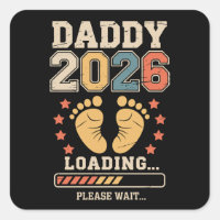 Daddy 2026 Loading Baby Announcement Expecting Dad