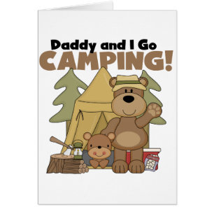 Daddy and I Go Camping Tshirts and Gifts