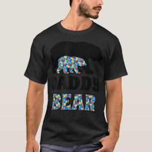 Daddy Bear Autism Awareness T-Shirt