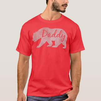 Daddy Bear Vintage Grandfather Dad Gift Father's D T-Shirt