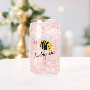 Daddy Bee Can Glass