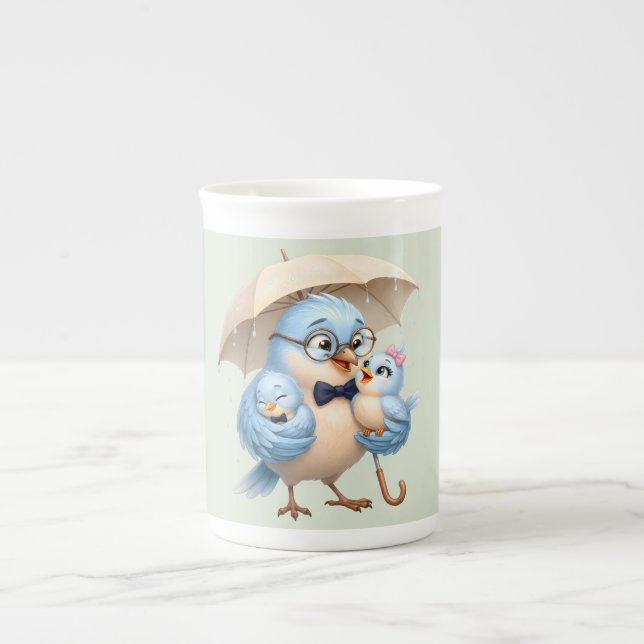 Daddy Bird Family Specialty Mug (Front)