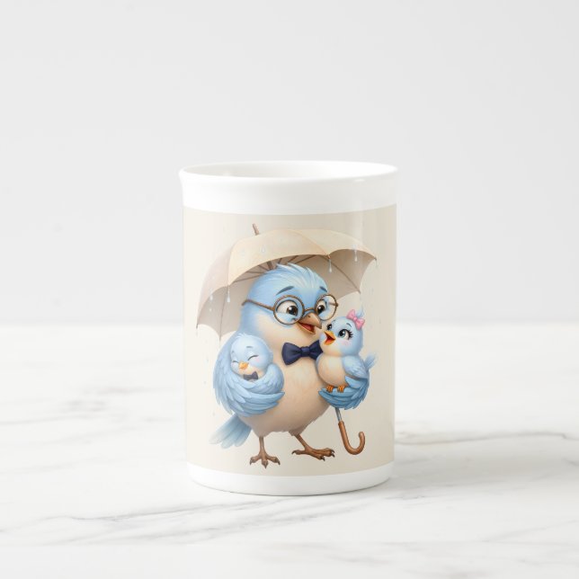Daddy Bird Specialty Mug for Dad (Front)