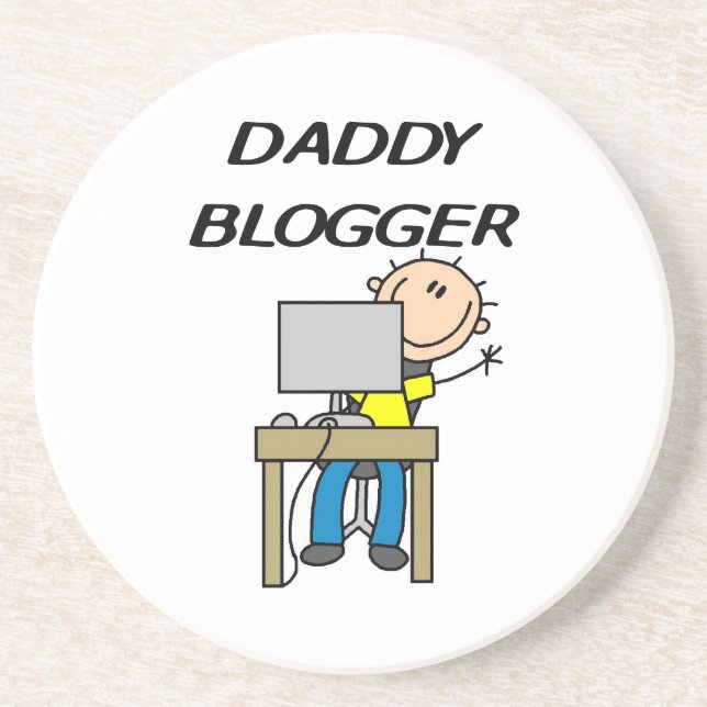 Daddy Blogger Coaster (Front)
