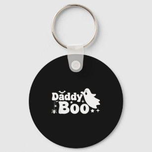 Daddy Boo Funny Ghost Halloween Family Matching  Keychain
