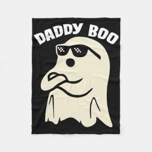 Daddy Boo Halloween Family Matching Costume Ghost Fleece Blanket
