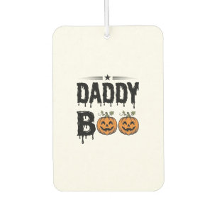 Daddy Boo Vintage Halloween Pumpkin Shirt Design_1 Air Freshener