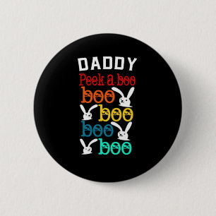 Daddy Bunny Game For Men_s Novelty 2 Inch Round Button