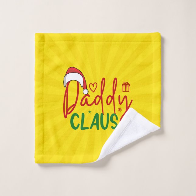 Daddy Claus Christmas Design-60094 (Gant de toilette)