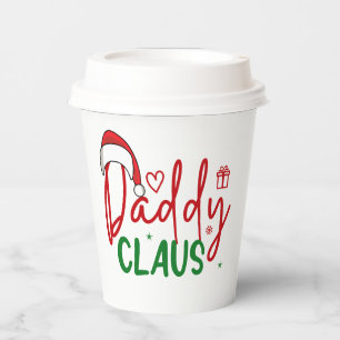 Daddy Claus Christmas Design-60094 Paper Cups