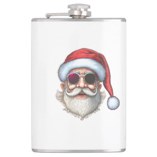 Daddy Claus Coffee Mug Hip Flask