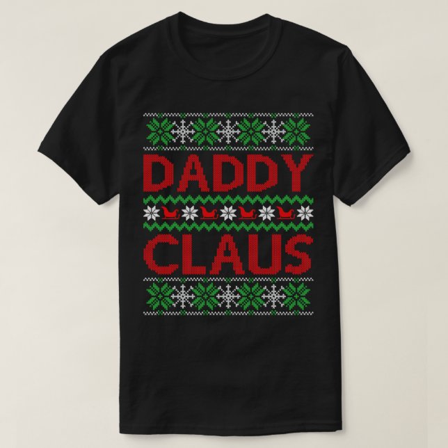 Daddy Claus T-Shirt (Design Front)