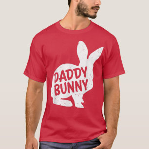 Daddy Dad Bunny Matching Group Funny Family Easter T-Shirt