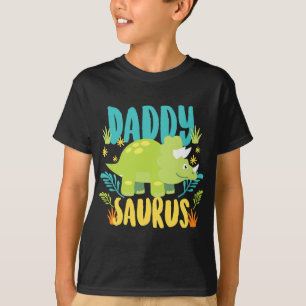 Daddy Dad Saurus Rex Dinosaur Dino for Father T-Shirt