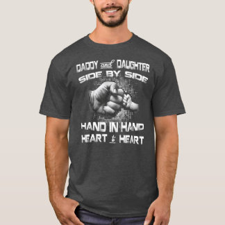 Daddy Daughter Fist Bump Father's Day Cute Family T-Shirt