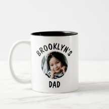 Daddy Daughter Trendy Personalized Photo and Name