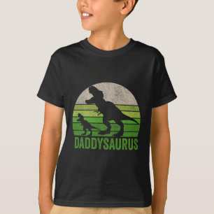 Daddy Dinosaur Daddy Funny Fathers Day Gift  T-Shirt
