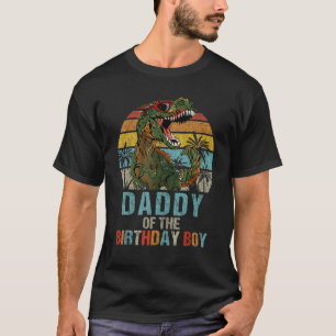 Daddy Dinosaur Of The Birthday Boy Matching Family T-Shirt