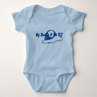 Daddy DJ for Boys Baby Bodysuit