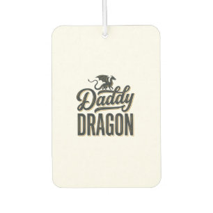 Daddy Dragon Vintage Engraving Shirt Design_1 Air Freshener