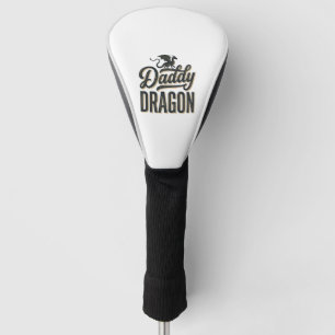 Daddy Dragon Vintage Engraving Shirt Design_1 Golf Head Cover