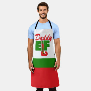 Daddy Elf Apron